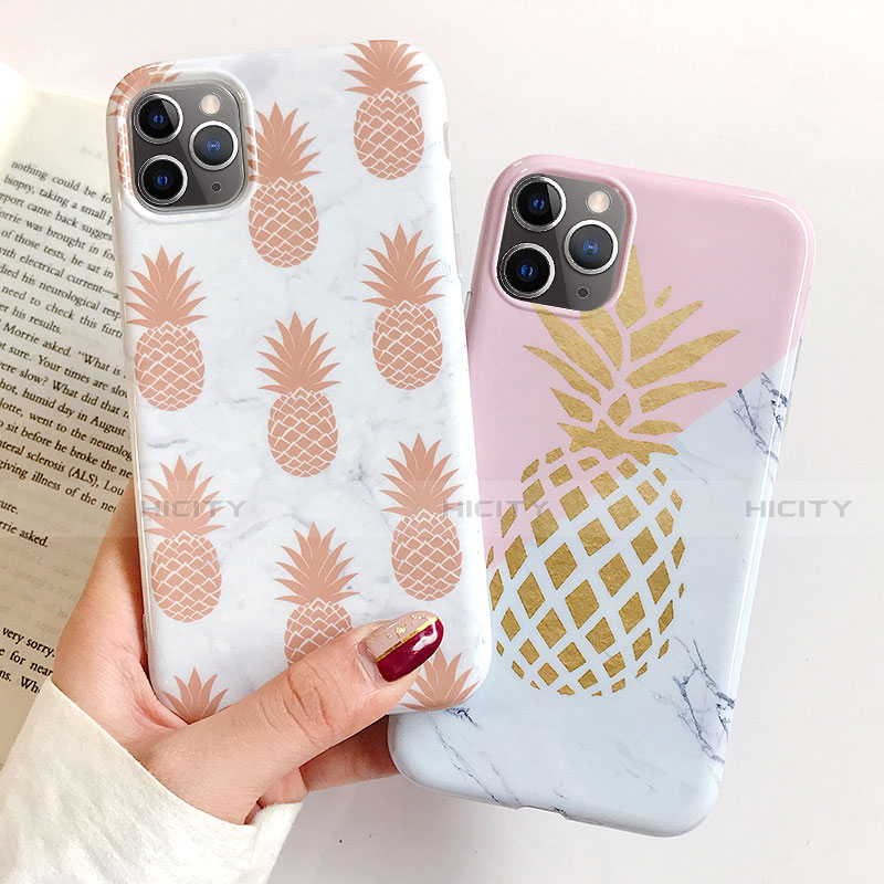 Funda Silicona Gel Goma Fruta Carcasa para Apple iPhone 11 Pro