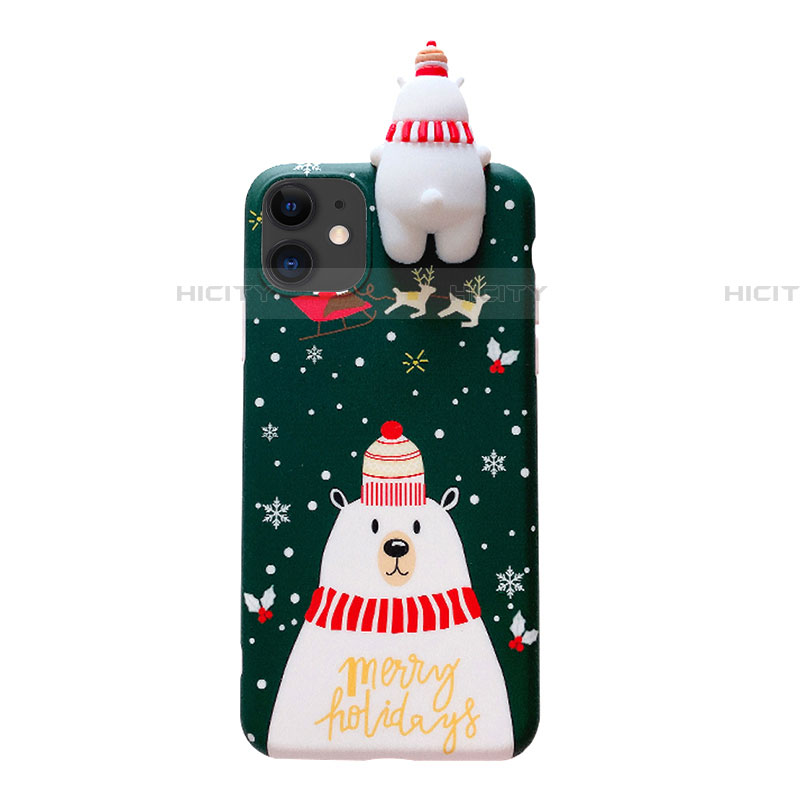 Funda Silicona Gel Goma Navidad Carcasa C02 para Apple iPhone 11