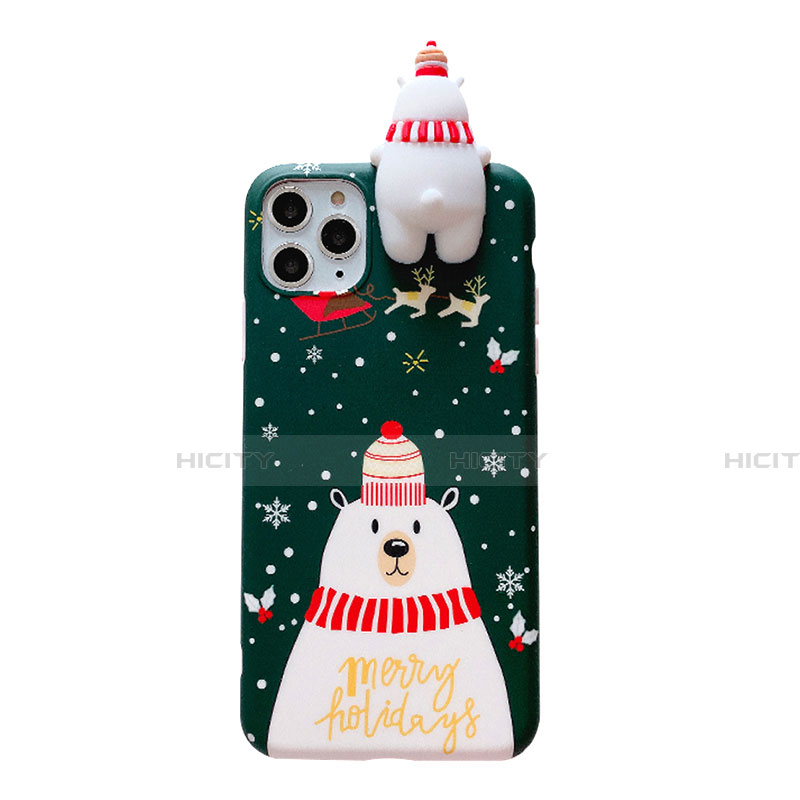 Funda Silicona Gel Goma Navidad Carcasa C02 para Apple iPhone 11 Pro Max