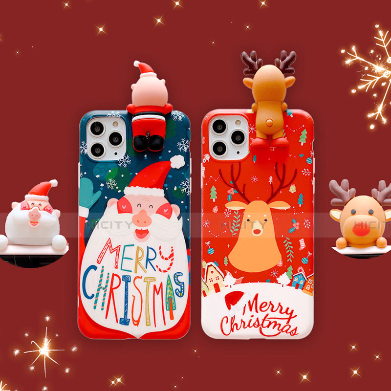 Funda Silicona Gel Goma Navidad Carcasa C03 para Apple iPhone 11 Pro