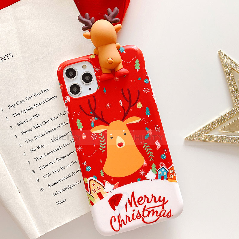 Funda Silicona Gel Goma Navidad Carcasa C03 para Apple iPhone 11 Pro Max