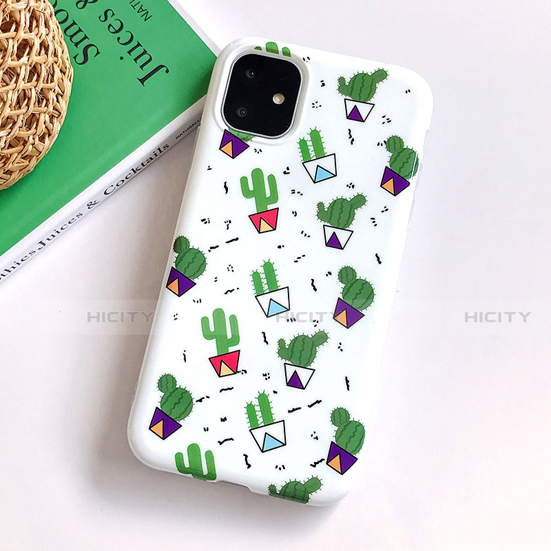 Funda Silicona Gel Goma Patron de Moda Carcasa H02 para Apple iPhone 11