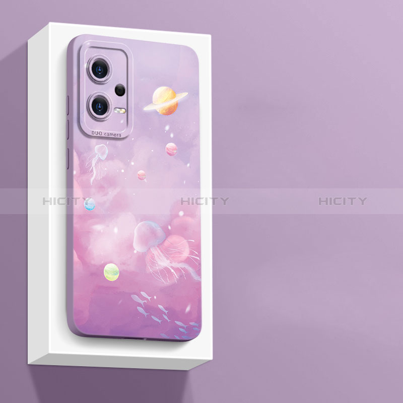 Funda Silicona Gel Goma Patron de Moda Carcasa para Xiaomi Redmi Note 12 Explorer