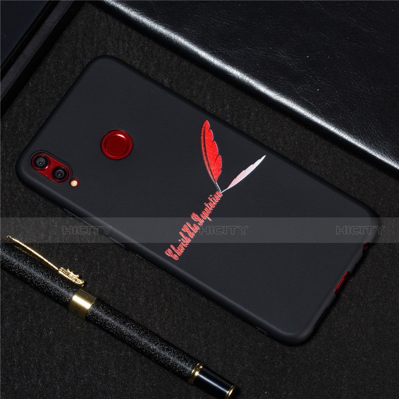 Funda Silicona Gel Goma Patron de Moda Carcasa S01 para Huawei Honor 8X