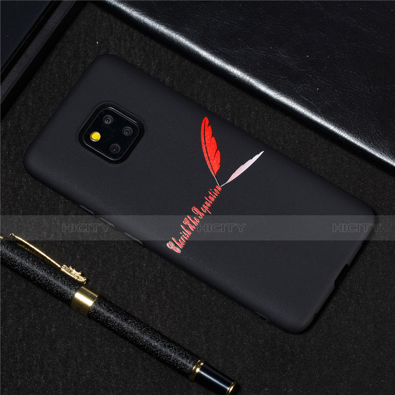 Funda Silicona Gel Goma Patron de Moda Carcasa S01 para Huawei Mate 20 Pro