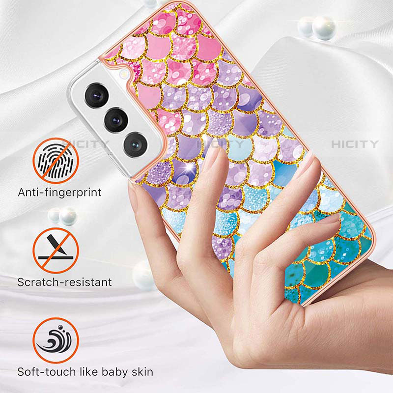 Funda Silicona Gel Goma Patron de Moda Carcasa S01 para Samsung Galaxy S22 5G