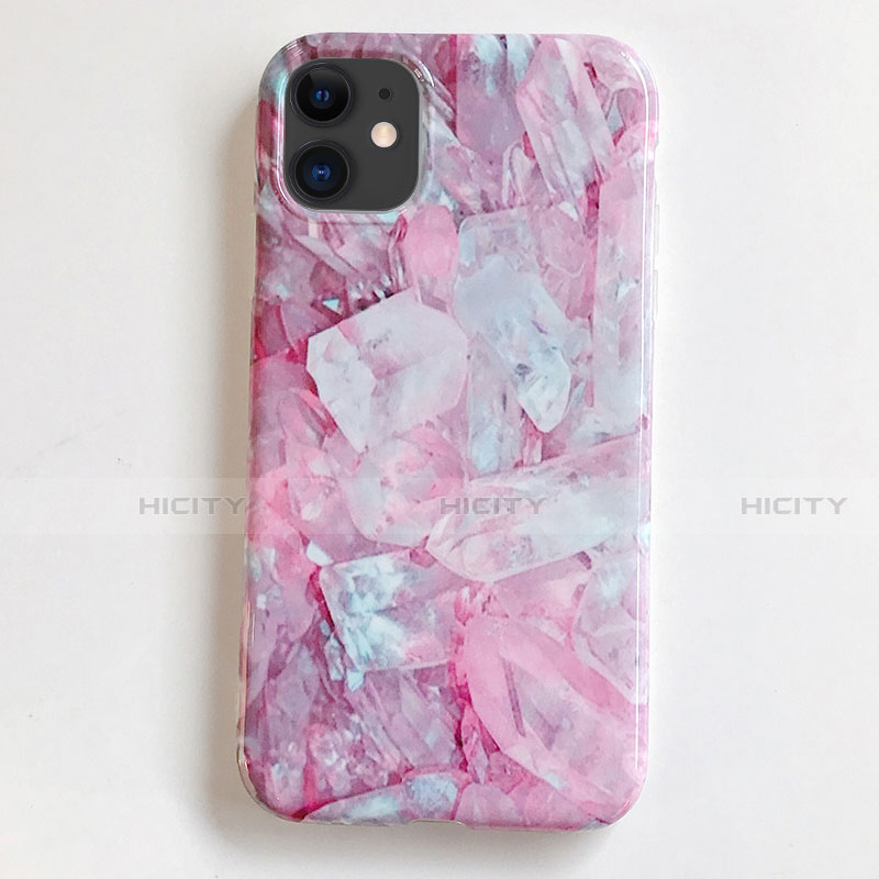 Funda Silicona Gel Goma Patron de Moda Carcasa S02 para Apple iPhone 11