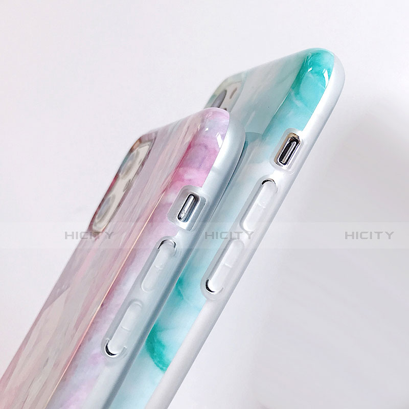 Funda Silicona Gel Goma Patron de Moda Carcasa S02 para Apple iPhone 11