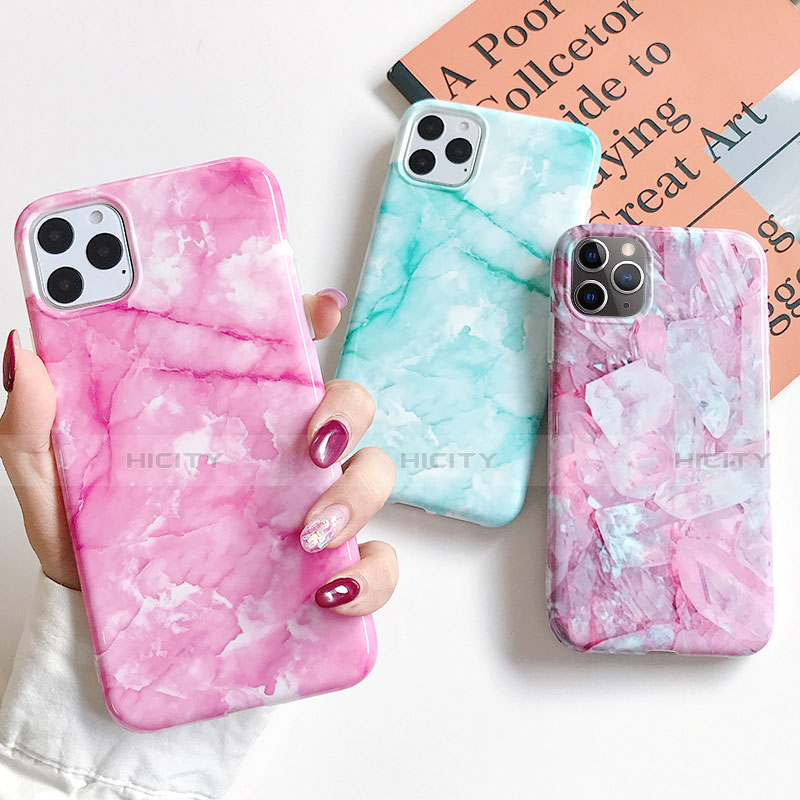 Funda Silicona Gel Goma Patron de Moda Carcasa S02 para Apple iPhone 11 Pro Max