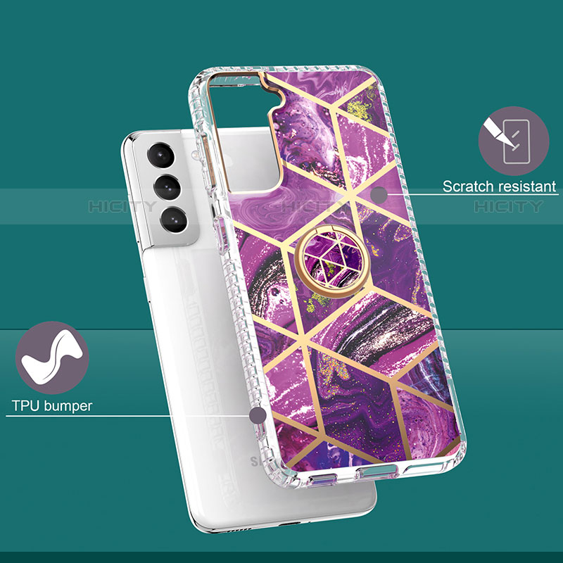 Funda Silicona Gel Goma Patron de Moda Carcasa S02 para Samsung Galaxy S22 5G