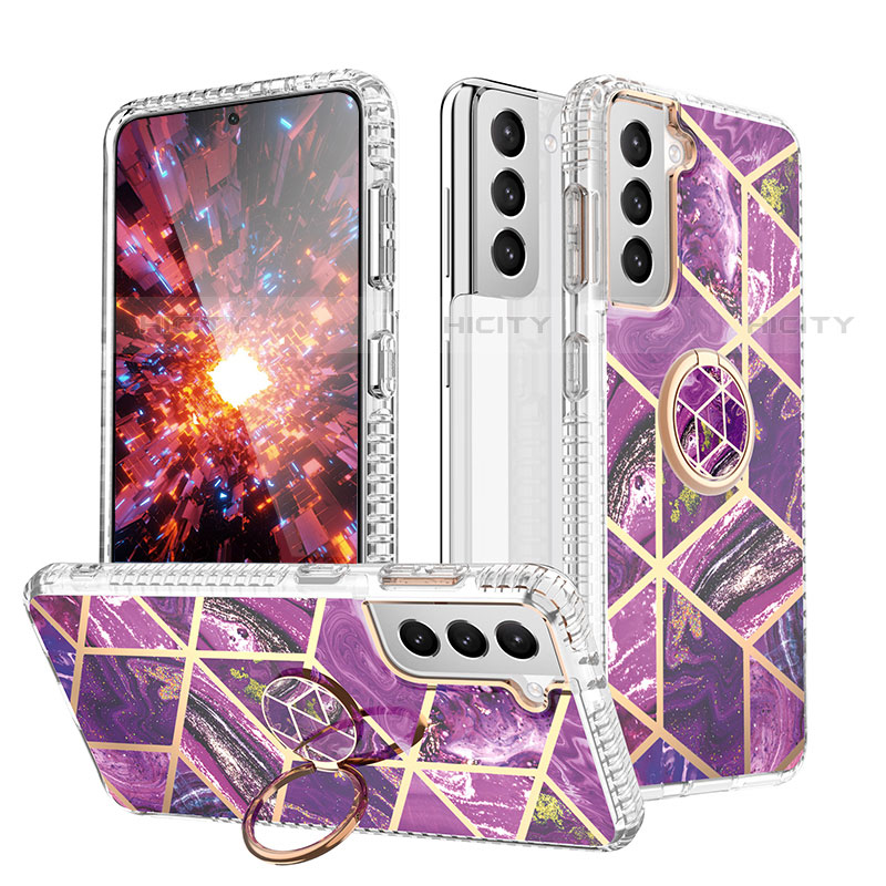 Funda Silicona Gel Goma Patron de Moda Carcasa S02 para Samsung Galaxy S22 5G