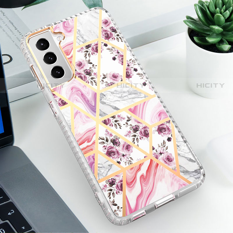 Funda Silicona Gel Goma Patron de Moda Carcasa S03 para Samsung Galaxy S22 5G