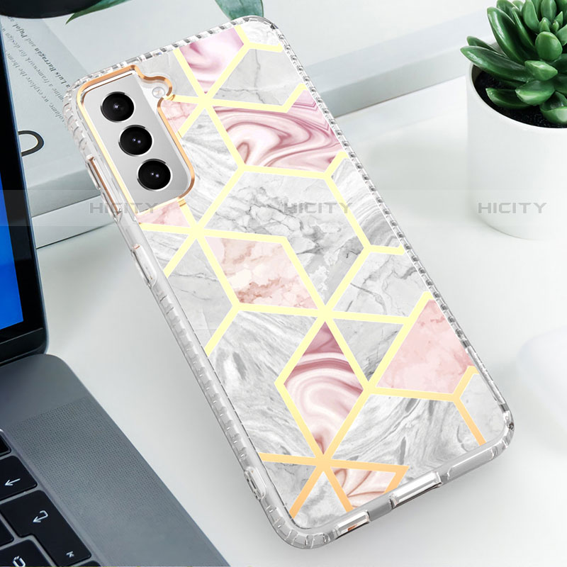 Funda Silicona Gel Goma Patron de Moda Carcasa S03 para Samsung Galaxy S22 Plus 5G