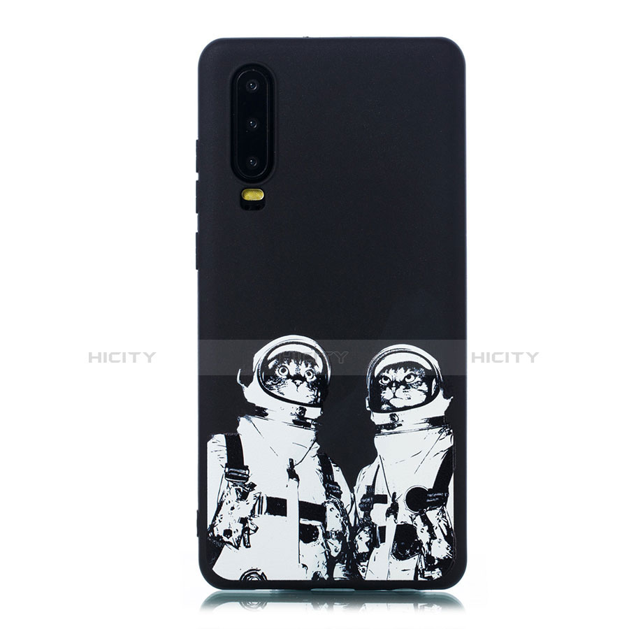 Funda Silicona Gel Goma Patron de Moda Carcasa S05 para Huawei P30