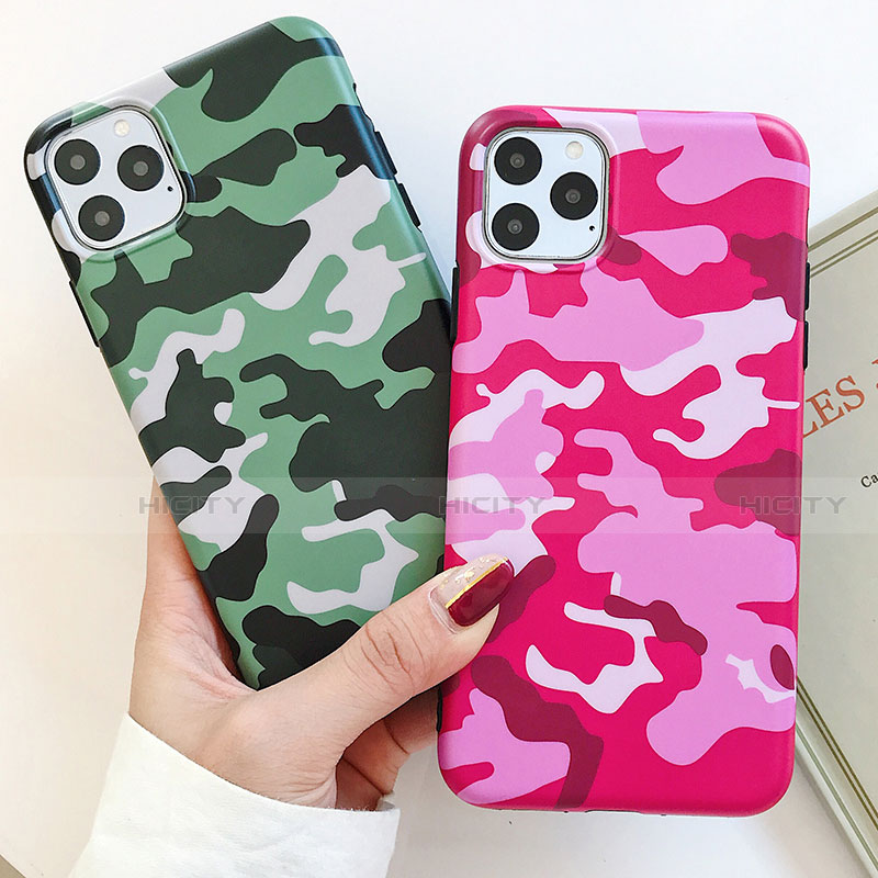 Funda Silicona Gel Goma Patron de Moda Carcasa S09 para Apple iPhone 11 Pro Max