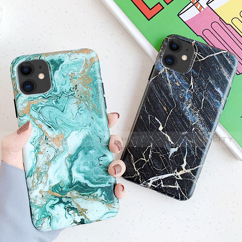 Funda Silicona Gel Goma Patron de Moda Carcasa S11 para Apple iPhone 11