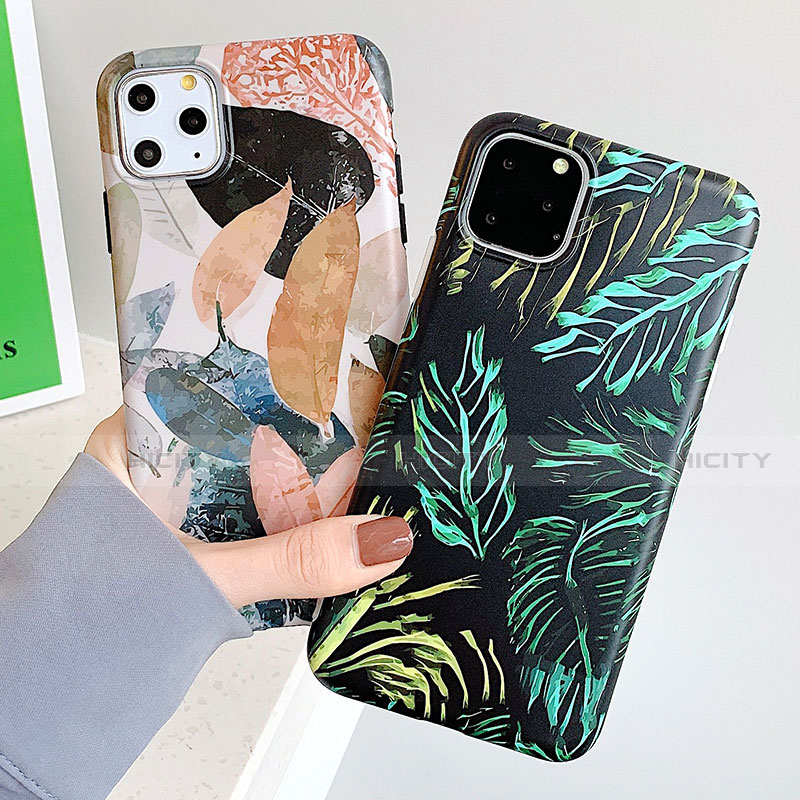 Funda Silicona Gel Goma Patron de Moda Carcasa S15 para Apple iPhone 11 Pro