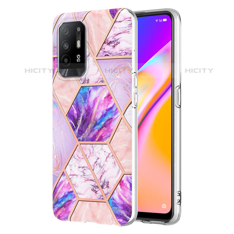 Funda Silicona Gel Goma Patron de Moda Carcasa Y01B para Oppo A94 5G