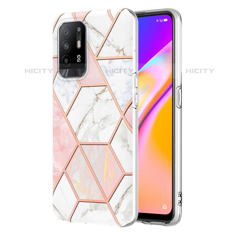 Funda Silicona Gel Goma Patron de Moda Carcasa Y01B para Oppo F19 Pro+ Plus 5G