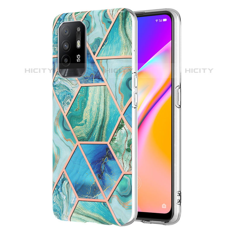 Funda Silicona Gel Goma Patron de Moda Carcasa Y01B para Oppo Reno5 Z 5G