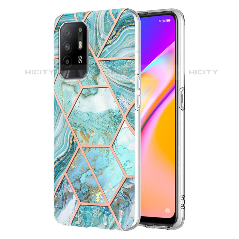 Funda Silicona Gel Goma Patron de Moda Carcasa Y01B para Oppo Reno5 Z 5G