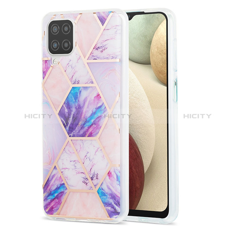 Funda Silicona Gel Goma Patron de Moda Carcasa Y01B para Samsung Galaxy A12 Nacho