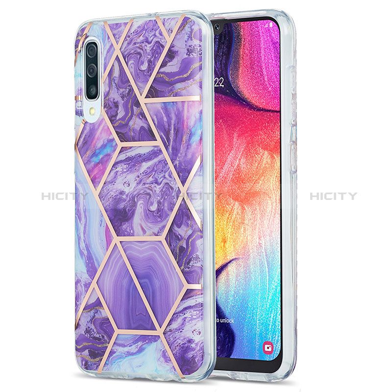 Funda Silicona Gel Goma Patron de Moda Carcasa Y01B para Samsung Galaxy A50