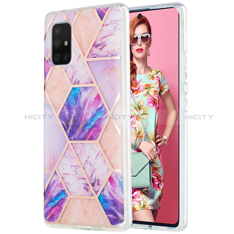 Funda Silicona Gel Goma Patron de Moda Carcasa Y01B para Samsung Galaxy A71 5G