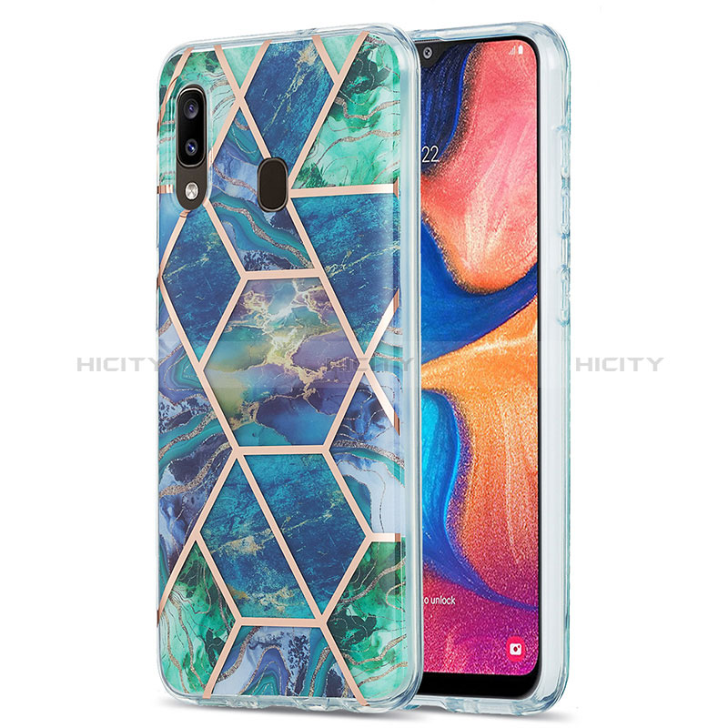 Funda Silicona Gel Goma Patron de Moda Carcasa Y01B para Samsung Galaxy M10S