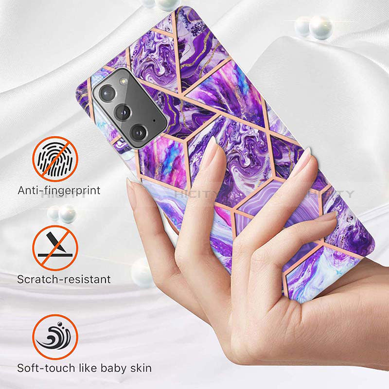 Funda Silicona Gel Goma Patron de Moda Carcasa Y01B para Samsung Galaxy Note 20 5G