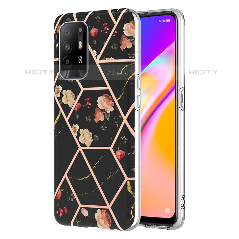 Funda Silicona Gel Goma Patron de Moda Carcasa Y02B para Oppo F19 Pro+ Plus 5G