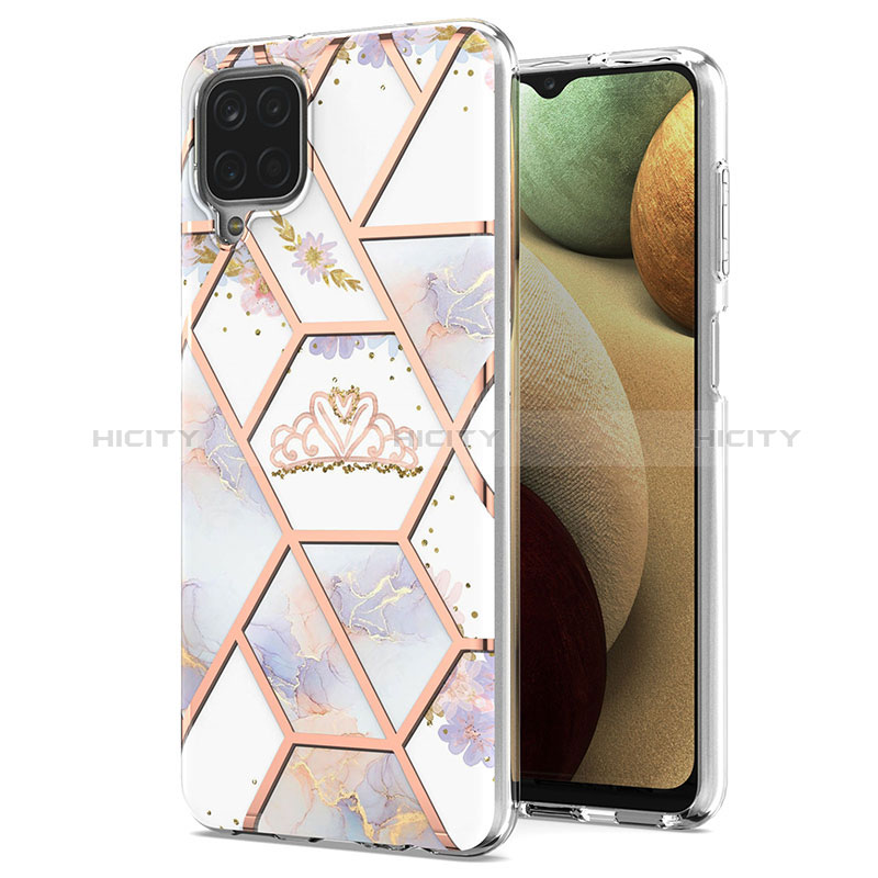 Funda Silicona Gel Goma Patron de Moda Carcasa Y02B para Samsung Galaxy M12