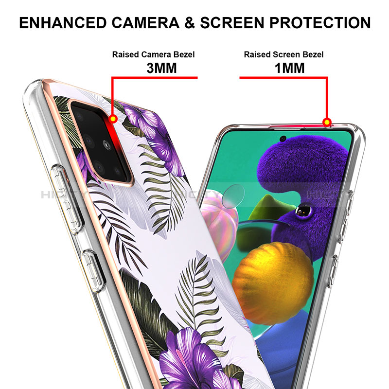 Funda Silicona Gel Goma Patron de Moda Carcasa Y03B para Samsung Galaxy A51 5G