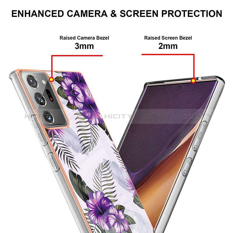 Funda Silicona Gel Goma Patron de Moda Carcasa Y03B para Samsung Galaxy Note 20 Ultra 5G