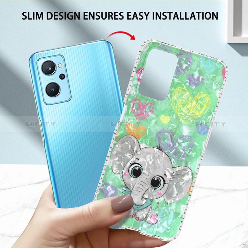 Funda Silicona Gel Goma Patron de Moda Carcasa Y04B para Oppo A96 4G