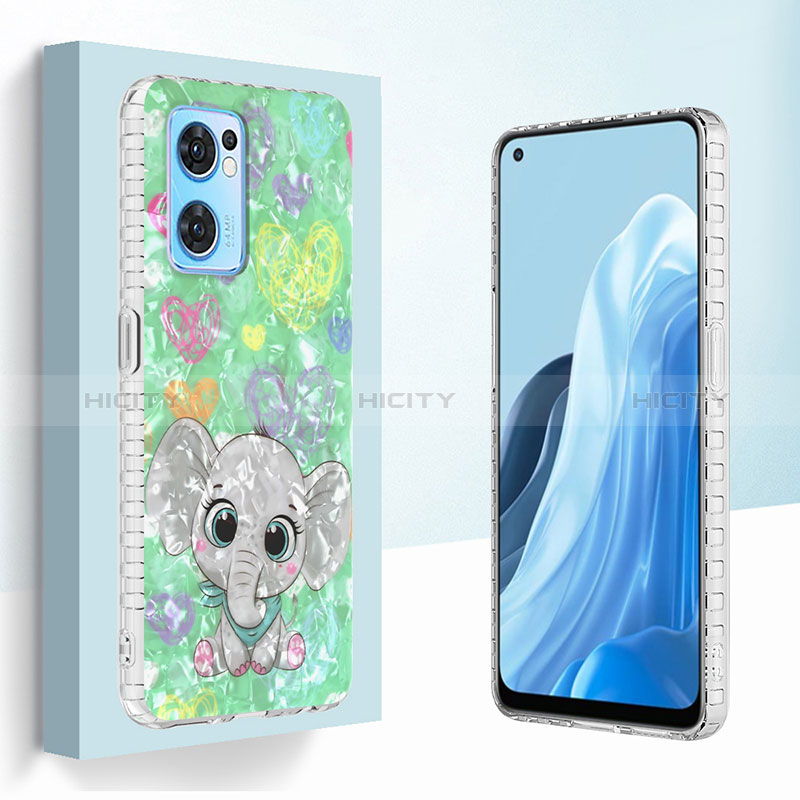 Funda Silicona Gel Goma Patron de Moda Carcasa Y04B para Oppo Find X5 Lite 5G