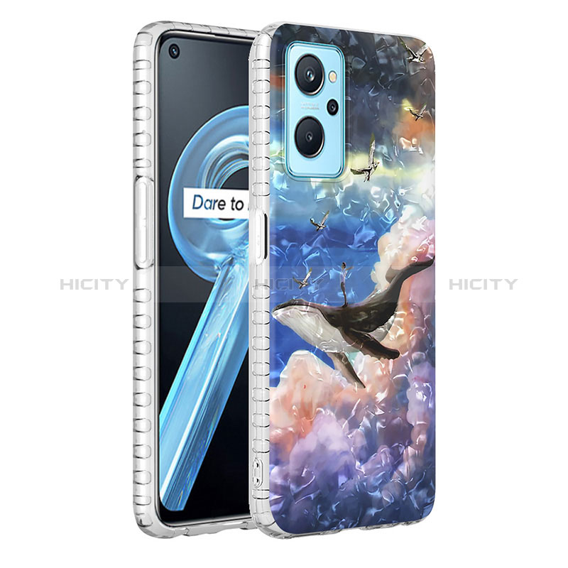 Funda Silicona Gel Goma Patron de Moda Carcasa Y04B para Oppo K10 4G