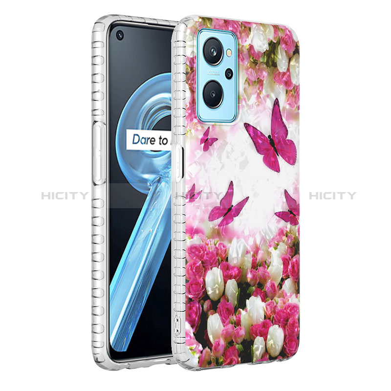 Funda Silicona Gel Goma Patron de Moda Carcasa Y04B para Realme 9i 4G