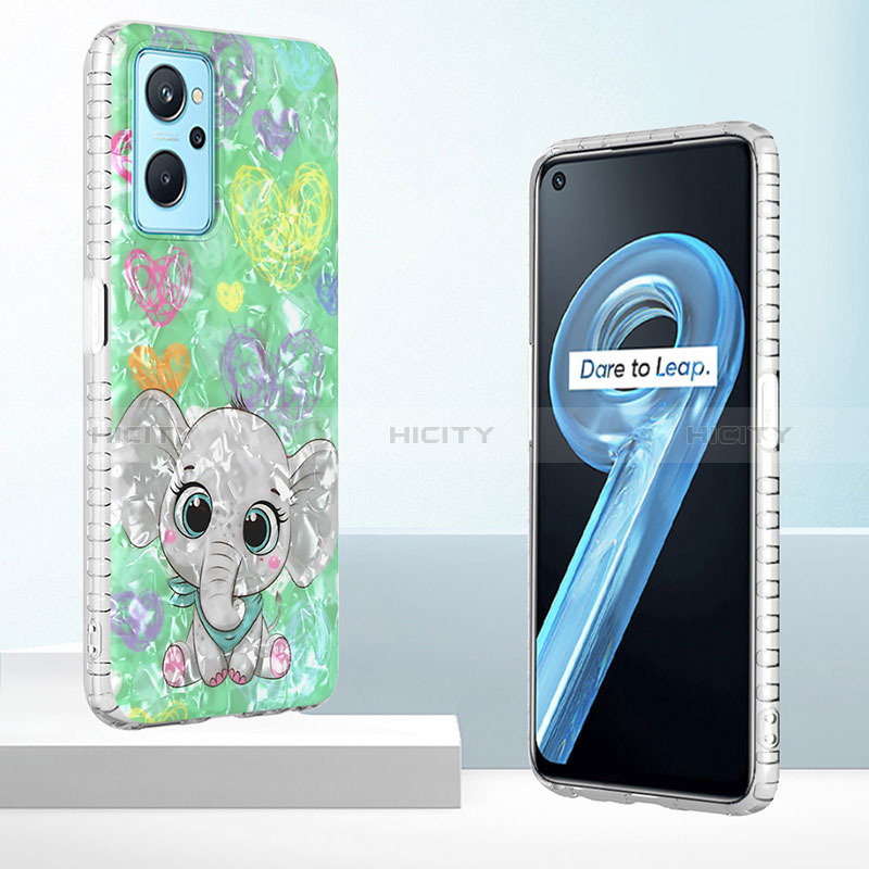 Funda Silicona Gel Goma Patron de Moda Carcasa Y04B para Realme 9i 4G