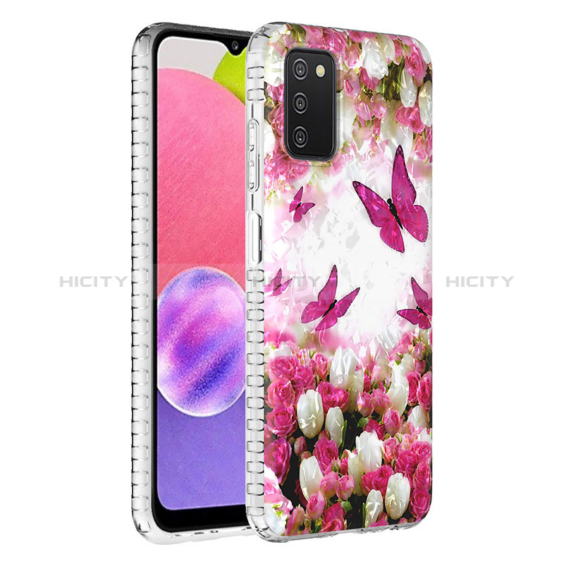 Funda Silicona Gel Goma Patron de Moda Carcasa Y04B para Samsung Galaxy A02s