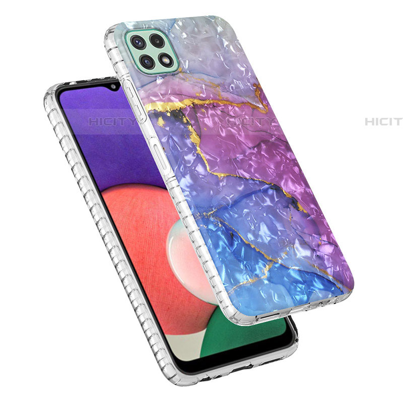 Funda Silicona Gel Goma Patron de Moda Carcasa Y04B para Samsung Galaxy F42 5G