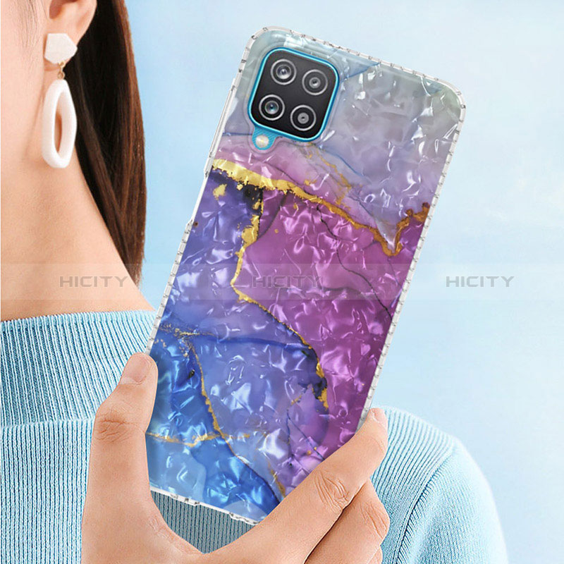 Funda Silicona Gel Goma Patron de Moda Carcasa Y04B para Samsung Galaxy M12