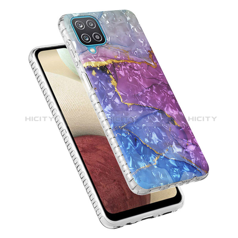 Funda Silicona Gel Goma Patron de Moda Carcasa Y04B para Samsung Galaxy M12