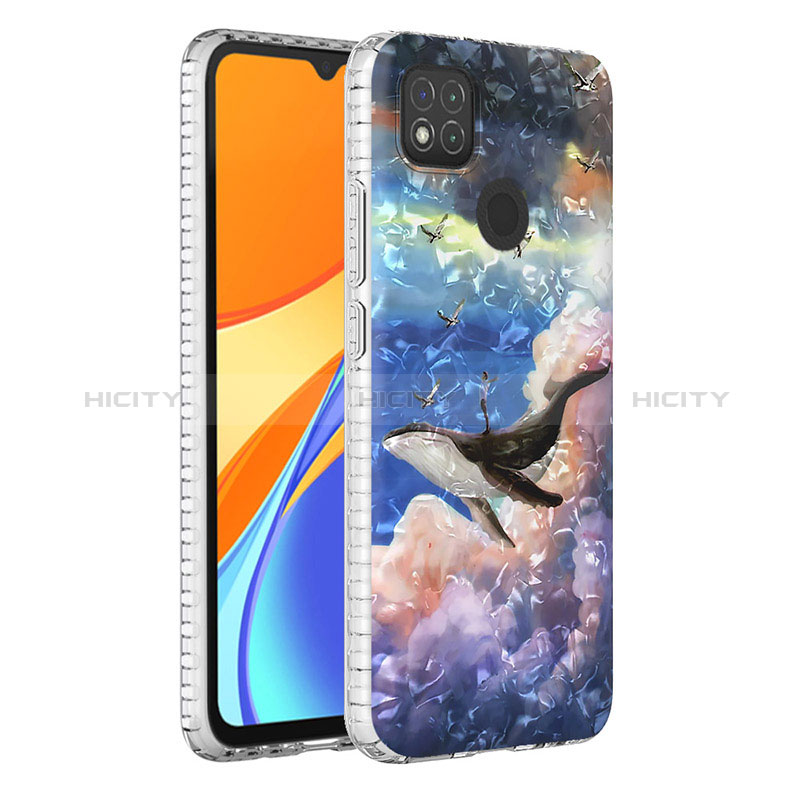 Funda Silicona Gel Goma Patron de Moda Carcasa Y04B para Xiaomi Redmi 9 India