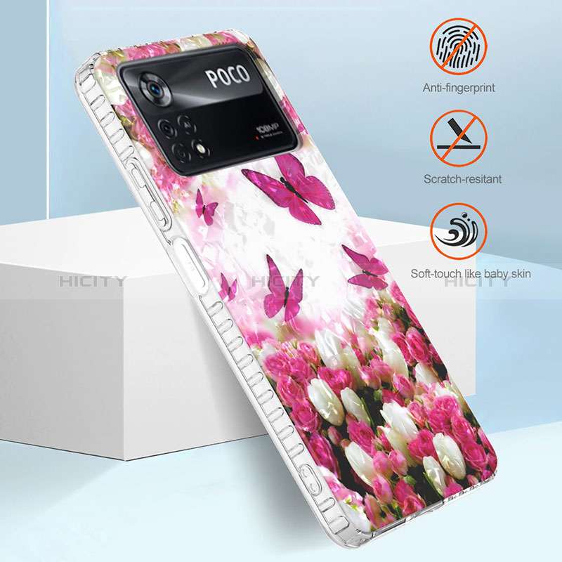 Funda Silicona Gel Goma Patron de Moda Carcasa Y04B para Xiaomi Redmi Note 11E Pro 5G