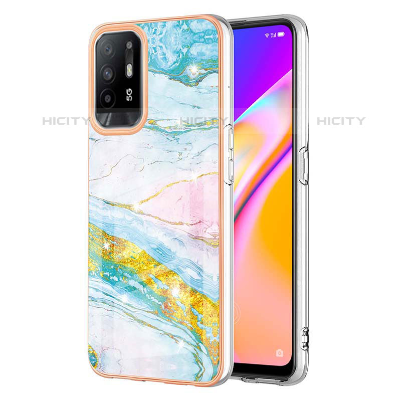 Funda Silicona Gel Goma Patron de Moda Carcasa Y05B para Oppo A94 5G