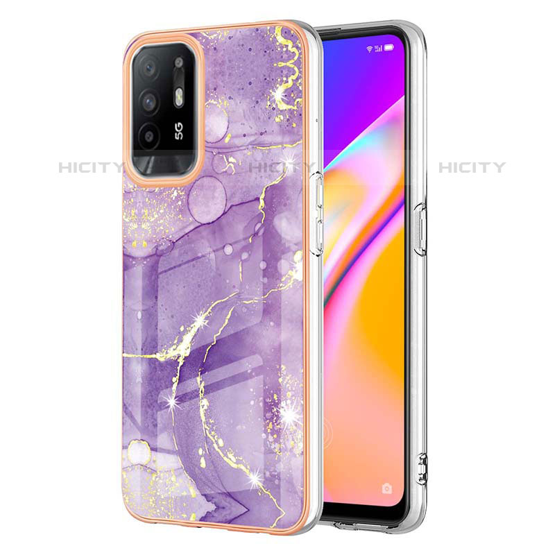 Funda Silicona Gel Goma Patron de Moda Carcasa Y05B para Oppo A95 5G