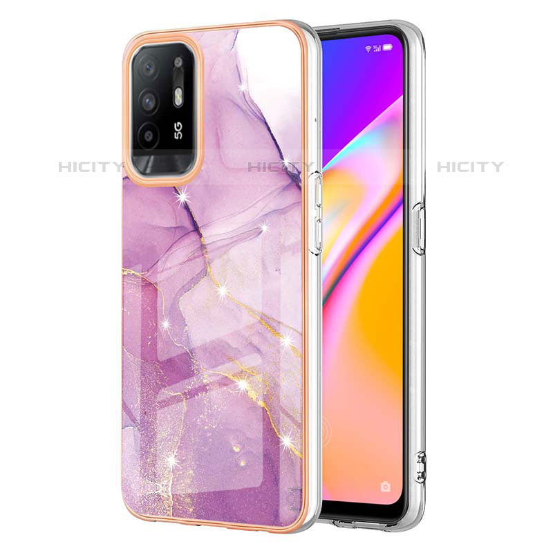 Funda Silicona Gel Goma Patron de Moda Carcasa Y05B para Oppo A95 5G