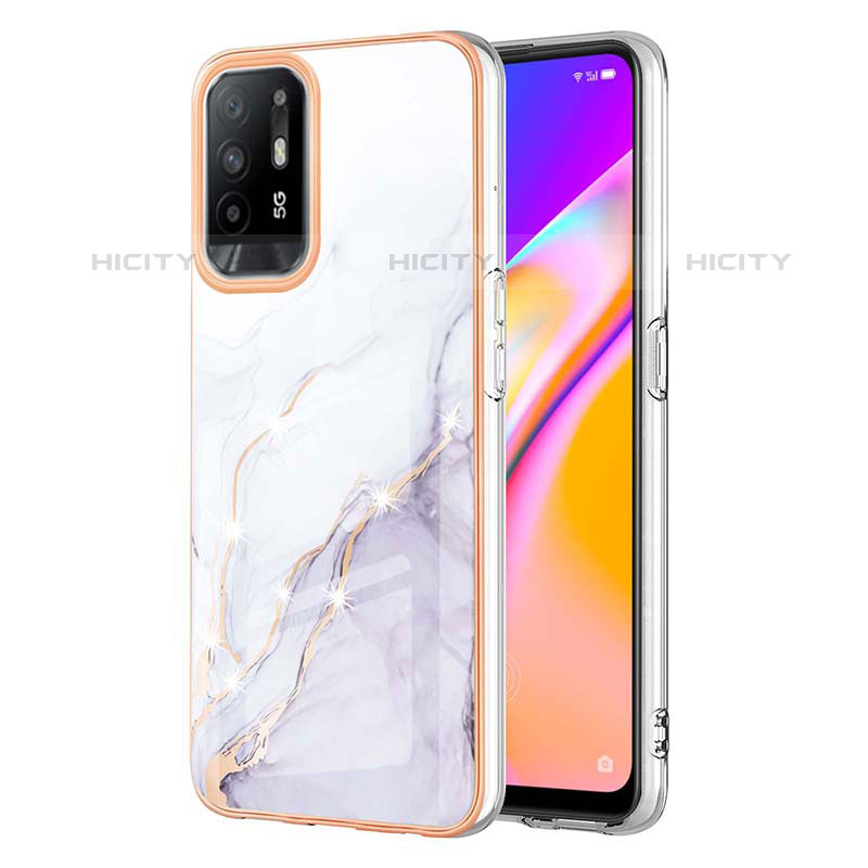 Funda Silicona Gel Goma Patron de Moda Carcasa Y05B para Oppo A95 5G