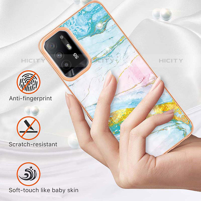 Funda Silicona Gel Goma Patron de Moda Carcasa Y05B para Oppo F19 Pro+ Plus 5G